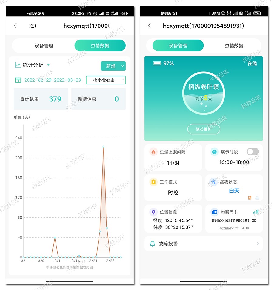 蟲情數據與設備管理 蟲情數據與設備管理